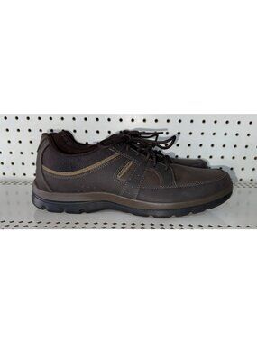 Rockport Get Your Kicks Blucher Mens Leather Casual Walking Shoes Size 10.5 WIDE